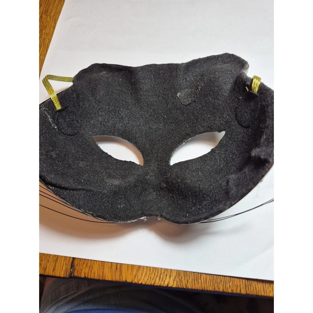 Kitty Kat Face Mask For Halloween Has Been Repaired READ DESCRIPTION